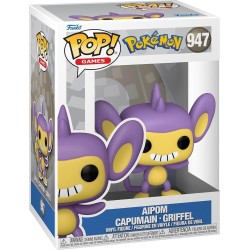 Funko  Pop! Games: Pokemon - Aipom Capumain Griffel 947 Φιγούρα Βινυλίου 081682 889698690829