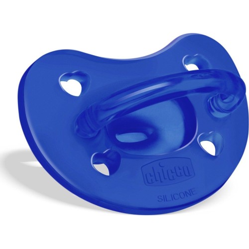 Chicco Pacifier all Silicone Physioforma Soft Blue for 16-36 Months C60-73091-96 8058664176007