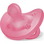 Chicco Pacifier all Silicone Physioforma Soft Pink for 16-36 Months C60-73091-93 8058664175970