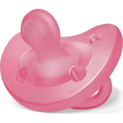 Chicco Pacifier all Silicone Physioforma Soft Pink for 16-36 Months C60-73091-93 8058664175970
