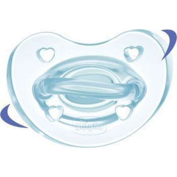 Chicco Pacifier all Silicone Physioforma Soft Pink for 16-36 Months C60-73091-93 8058664175970