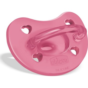 Chicco Pacifier all Silicone Physioforma Soft Pink for 16-36 Months C60-73091-93 8058664175970