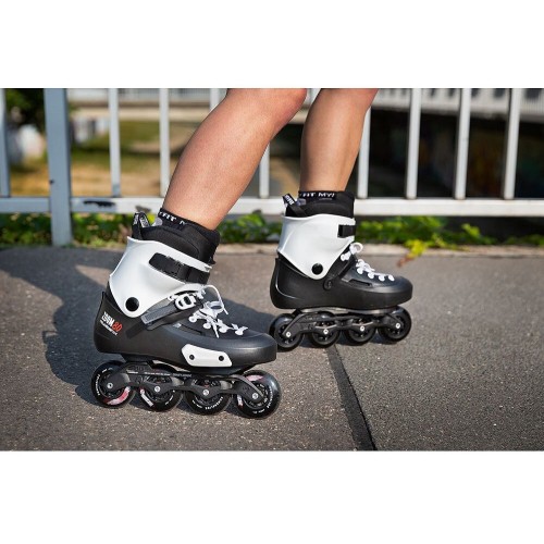 POWERSLIDE zoom pro 80 πατίνια χρώμα μαύρο-λευκό, μέγεθος 39-40 19.880237/39 4040333512272