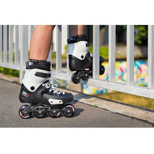 POWERSLIDE zoom pro 80 πατίνια χρώμα μαύρο-λευκό, μέγεθος 39-40 19.880237/39 4040333512272