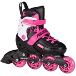 POWERSLIDE khaan magic pink αυξομειούμενα πατίνια - μαύρο/λευκό/ροζ χρώμα μαύρο-λευκό-ροζ, μέγεθος 31-34 19.940717/31 4040333604