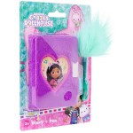 canenco Gabbys Dollhouse Gabby's Dollhouse Plush Diary With Lock And Pen GD99988 8719668021792