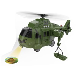 Toys-shop Choice Rescue Series Friction Ελικόπτερο Διάσωσης Με Φώτα, Ήχους JA125358 6990225253586