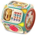 Toys-shop Choice Baby Enlightenment Octahedron With Light,Music(3*AA Without Battery) JM099383 6990225993833