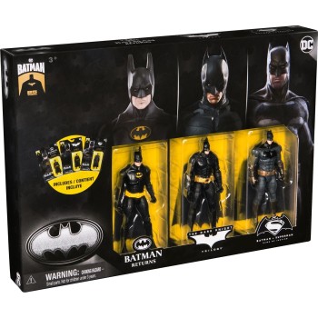 DC The Batman Spin Master Batman Figure Batman 85th Anniversary 4 Ultimate Pack 6070909* 102118 681147031616