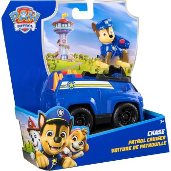 Spin Master PAW Patrol, Chases Patrol Cruiser, Όχημα Με Συλλεκτική Φιγούρα 107158 681147037502