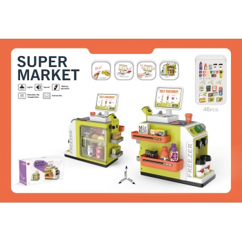 Toys-shop Choice Σούπερ Μάρκετ Με Φώτα, Ήχους Και 46 Αξεσουάρ JU096206 6990225962068
