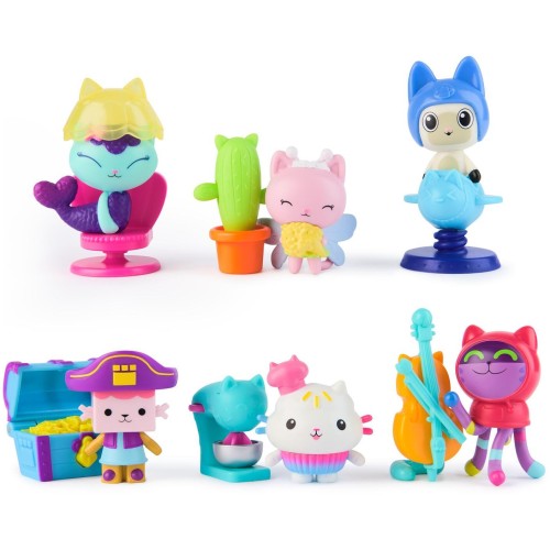 Gabbys Dollhouse Spin Master Gabby's Dollhouse: Cat-Errific Celebration - 'Baby Box Cat' & Treasure Box (20149924) 6071670 68114
