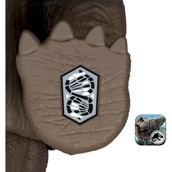 Mattel Jurassic World Rebirth Gigantic Thrashers Eotriceratops Dinosaur Figure Toy, Tail Activated Attack JGB92 / JGB93 19473530