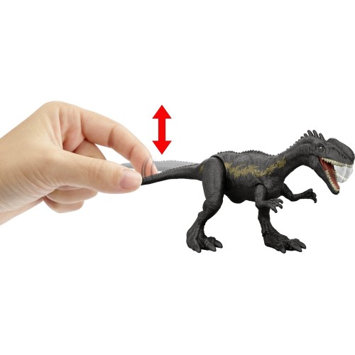 Mattel Jurassic World Rebirth Strike Attack Monolophosaurus Dinosaur Toy, Single Strike Action, Authentic & Posable JGB77 / JCL6
