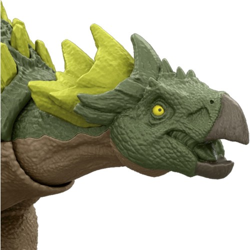 Mattel Jurassic World Rebirth Strike Attack Yuxisaurus Dinosaur Toy, Single Strike Action, Authentic & Posable JGB77 / JCL62 194