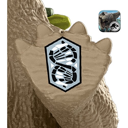 Mattel Jurassic World Rebirth Strike Attack Yuxisaurus Δεινόσαυρος Με Σπαστά Μέλη, Single Strike Action, Authentic & Posable JGB