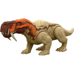 Mattel Jurassic World Rebirth Strike Attack Inostrancevia Δεινόσαυρος Με Σπαστά Μέλη With Single Strike Action, Authentic Design