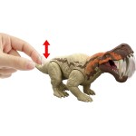 Mattel Jurassic World Rebirth Strike Attack Inostrancevia Dinosaur Toy With Single Strike Action, Authentic Posable Design JGB77