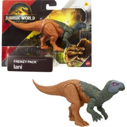 Mattel Jurassic World Rebirth Frenzy Pack Iani Dinosaur Figure, Authentic Toy, Φιγούρα Παιχνιδιού JGB72 / JCL52 194735272952