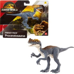 Mattel Jurassic World Rebirth Frenzy Pack Proceratosaurus Dinosaur Figure, Authentic Toy,  Φιγούρα Παιχνιδιού JGB72 / JCL55 1947