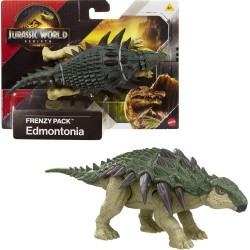Mattel Jurassic World Rebirth Frenzy Pack Edmontonia Dinosaur Figure, Authentic Toy, Φιγούρα Παιχνιδιού JGB72 / JCL50 1947352729