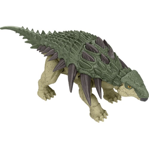 Mattel Jurassic World Rebirth Frenzy Pack Edmontonia Dinosaur Figure, Authentic Toy, Digital Play JGB72 / JCL50 194735272969