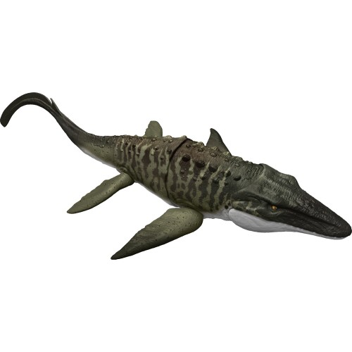 Mattel Jurassic World Rebirth Bite N Blast Mosasaurus And Mini Dilophosaurus Με Λειτουργία Κίνησης Και Ήχους Φιγούρα Παιχνιδιού 