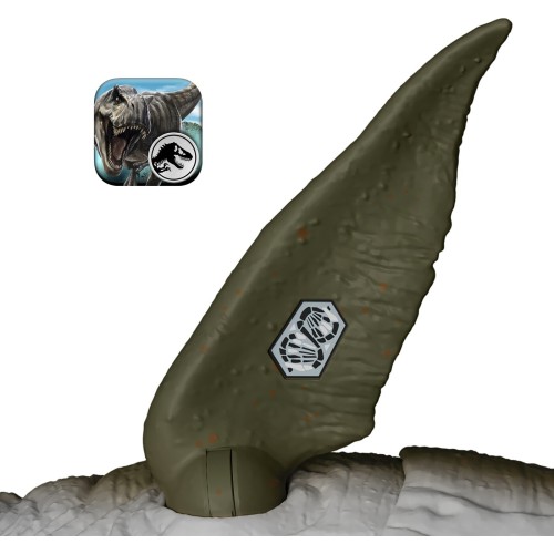 Mattel Jurassic World Rebirth Bite N Blast Mosasaurus And Mini Dilophosaurus Με Λειτουργία Κίνησης Και Ήχους Φιγούρα Παιχνιδιού 