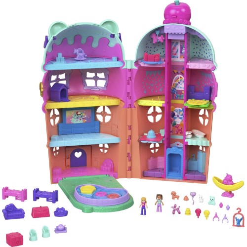 Mattel Polly Pocket Σπιτάκι Παγωτό Gelato Σετ Παιχνιδιών JFT91 194735305803