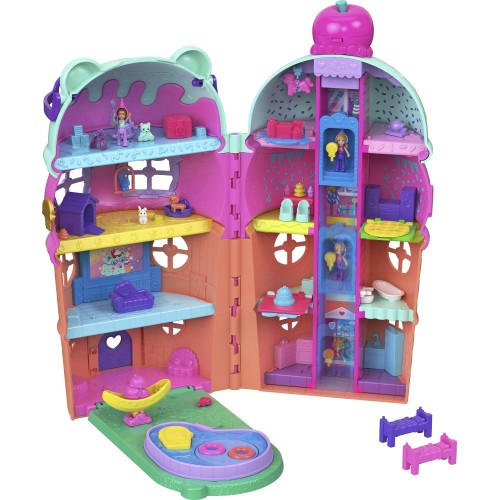 Mattel Polly Pocket Σπιτάκι Παγωτό Gelato Σετ Παιχνιδιών JFT91 194735305803
