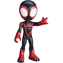Hasbro Spiderman Marvel Spidey And His Amazing Friends Supersized Hero Figures - Miles Morales 23 Cm F6689 / F8175 5010996139115