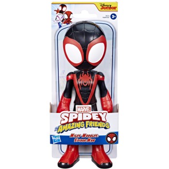 Hasbro Marvel Spidey And His Amazing Friends Supersized Hero Figures - Miles 23 Cm F6689 / F8175 5010996139115