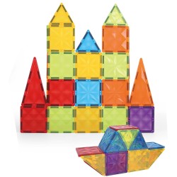 Toys-shop Choice 60 Pcs Diamond Pattern Μαγνητικά Τουβλάκια Κατασκευών JK173964 6990225739646