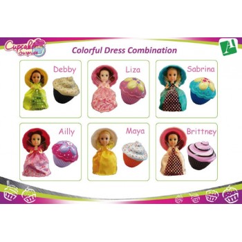 Just toys Cupcake Surprise Princess Doll Έκπληξη Πριγκίπισσα 1089 8886457610885