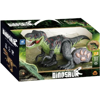 Toys-shop Choice R/C Τηλεκατευθυνόμενος Δεινόσαυρος Tyrannosaurus Rex Με Ήχους, Φως, Κίνηση JF093533 6990225935338