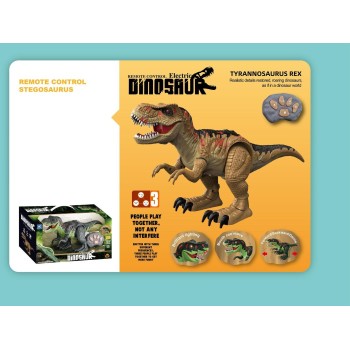 Toys-shop Choice R/C Τηλεκατευθυνόμενος Δεινόσαυρος Tyrannosaurus Rex Με Ήχους, Φως, Κίνηση JF093533 6990225935338