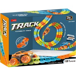 Toys-shop Choice B/O Building Block Flexibility Πίστα Αυτοκινητόδρομος - 191 Τμχ JK172517 6990225725175