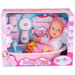 Toys-shop Choice Κούκλα Μωράκι 35 Εκ. Με Μπανιέρα Και Αξεσουάρ JO193787 6990225937875