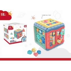 Toys-shop Choice Βρεφικό Παιχνίδι Τετράγωνο Γνώσης Με Μουσική JM098858 6990225988587