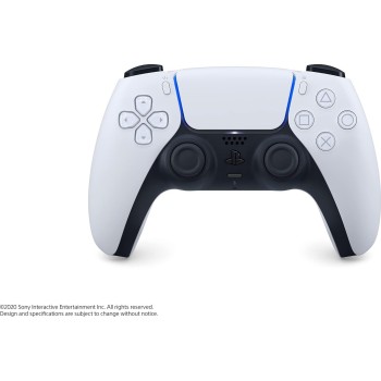 Ps5 Sony Dualsense Wireless Controller White V.2  711719575856