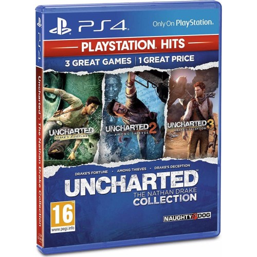 SONY PS4 Uncharted: Nathan Drake Hits  711719711018