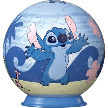Ravensburger disney stitch gifts and toys - 3d jigsaw puzzle for kids age 6 years up - 5 74023 4005556115976