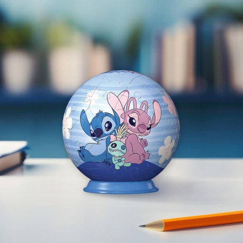Ravensburger disney stitch and friends - 54 piece 3d jigsaw puzzle - gifts for kids - 6  74023 4005556115990