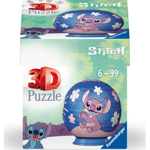 Ravensburger Disney Angel Stitch 54 Piece 3D Jigsaw Puzzle - Gifts For Girls Age 6 Years 74023 4005556115983