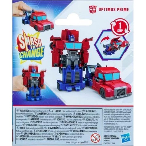 Hasbro Transformers Earthspark 1-step Smash Changers Optimus Prime G0742 / G0994 5010996303660