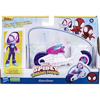 Hasbro Spiderman Spidey And His Amazing Friends Motorcycle Ast- Assorted F6777 5010996245878