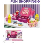 Toys-shop Choice Cash Register With Light And Sound Set(2*AA Not Battery) JU105284 6990225052844