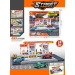 Toys-shop Choice Parking Lot With 1Pcs Alloy Car Set JZ107109 6990225071098