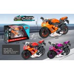 Toys-shop Choice 1:22 Pull Back Alloy Car With Light And Music+3*AG13 Battery - 1 Pc JC119295 6990225192953