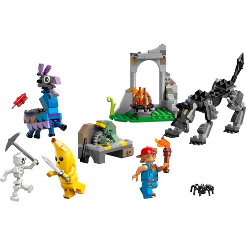 LEGO fortnite κατασκήνωση του peely και της sparkplug 77075 5702017824307